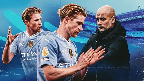 Pep Guardiola Ng Khi Ch C Gi N De Bruyne Bongdaplus Vn